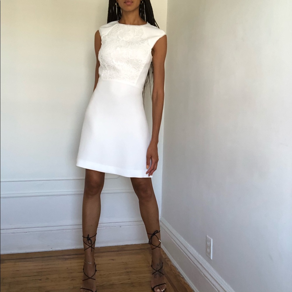 COPY - Lace Detailed A-Line Dress